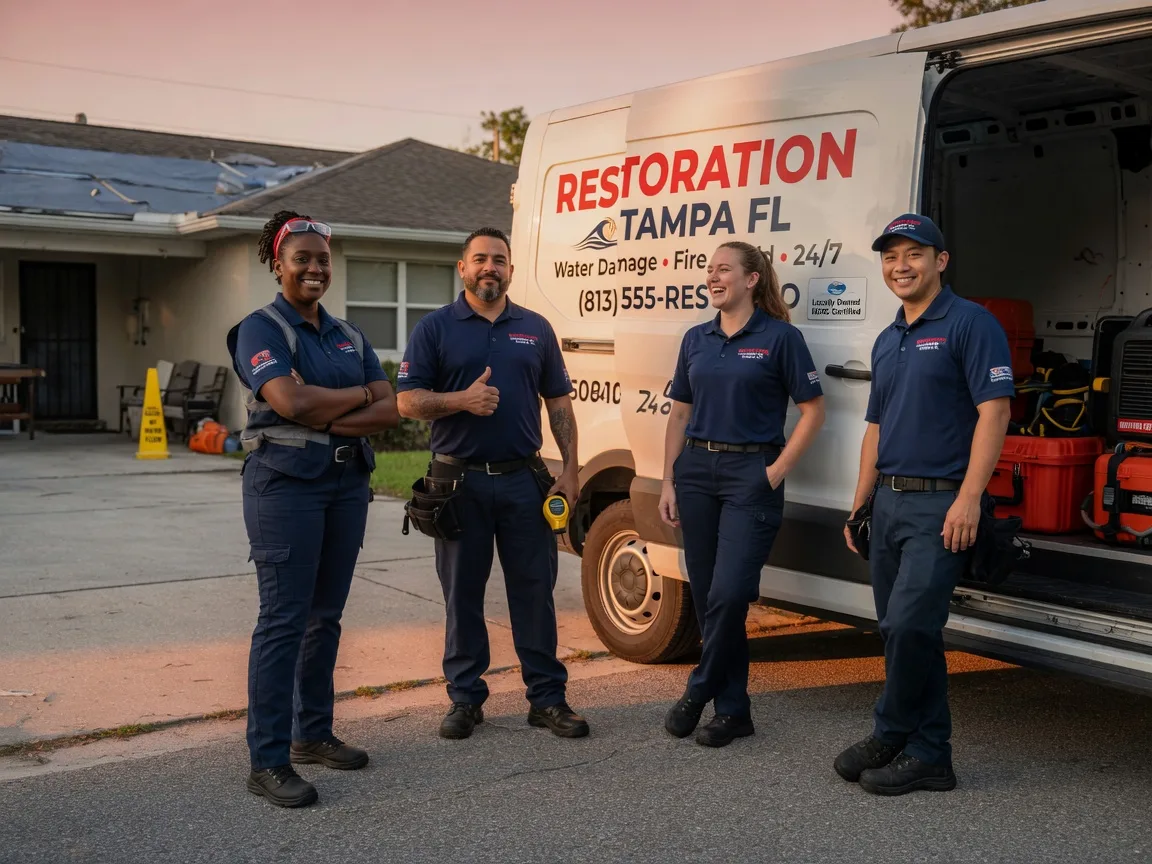 Water Damage Restoration company in Ozona, TX